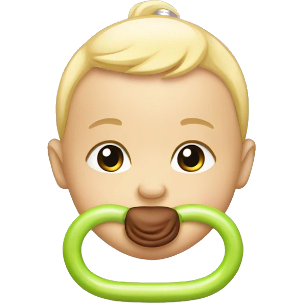 baby pacifier  emoji