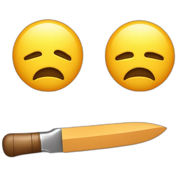 Emoji qui se mord les lèvres emoji