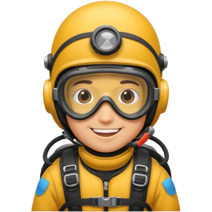 parachute diver emoji