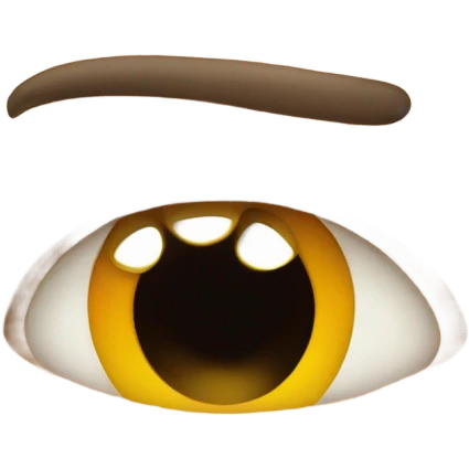 Irritated Twitching eye emoji emoji
