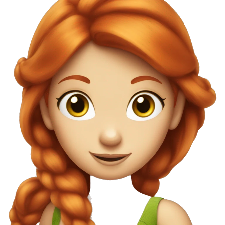 redhead tinkerbell emoji