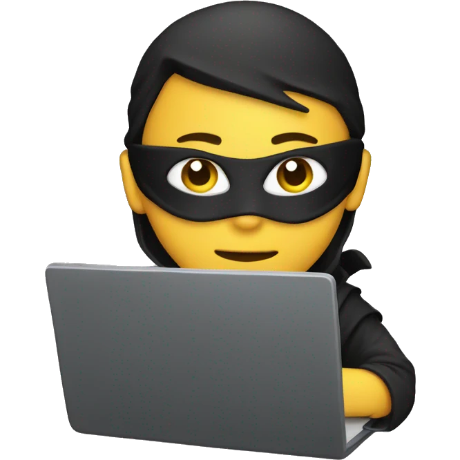 ninja with laptop emoji