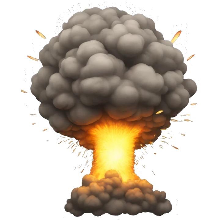 explosion emoji