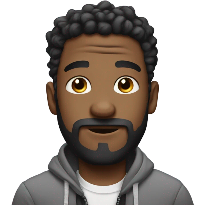 Chill dude with rizz emoji