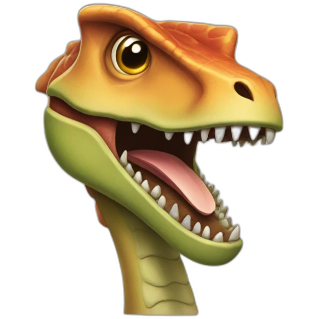 Dinos taciturne emoji