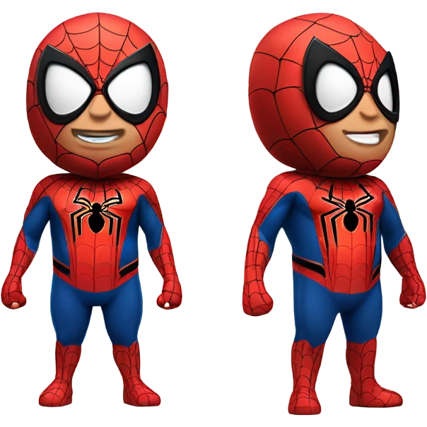 fat spider man emoji