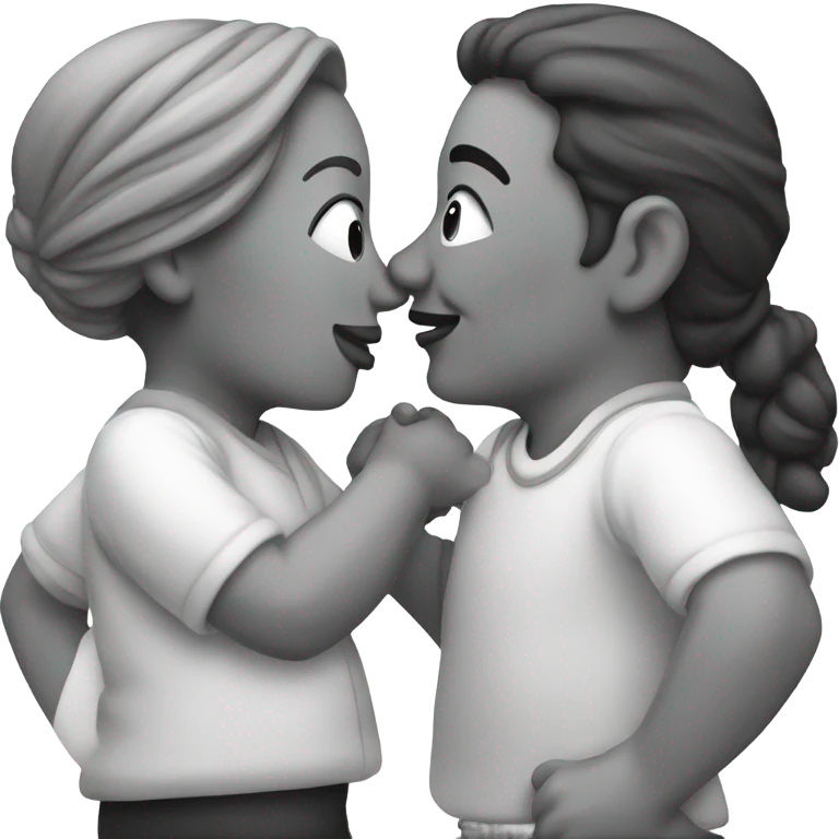 Husband and wife kissing  emoji
