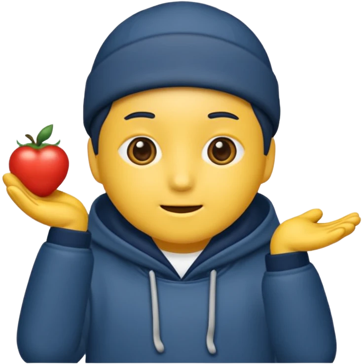 철/깡통으로 만들어진 팔 근육을 그려줘 emoji