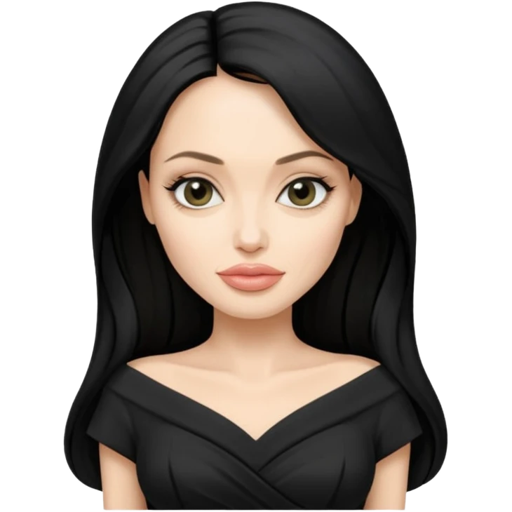 Angelina Jolie up to the waist emoji