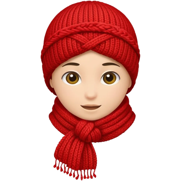 Red scarf emoji