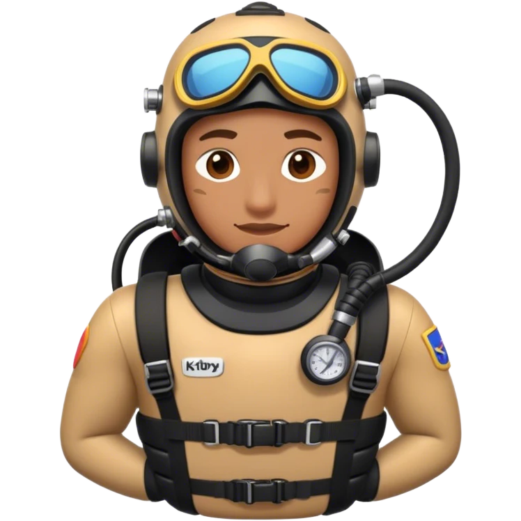 Profesional diver kirby morgan emoji