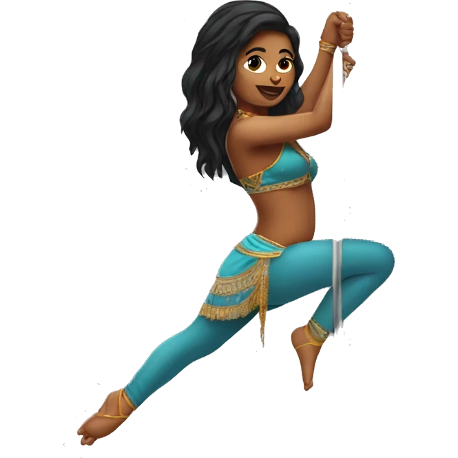 indian pole dancer emoji