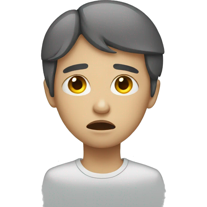 Person crying emoji