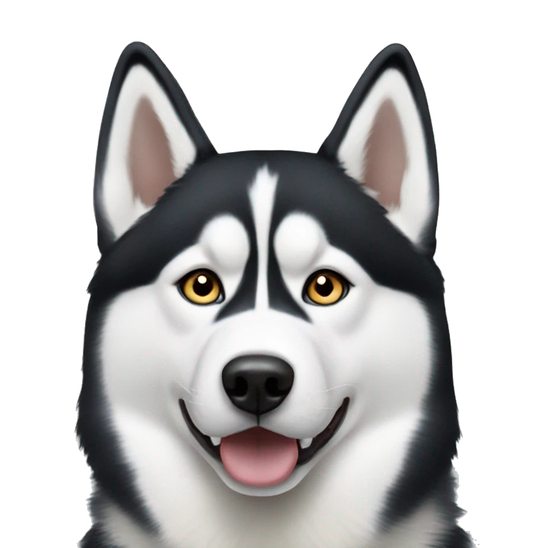 Siberian husky emoji