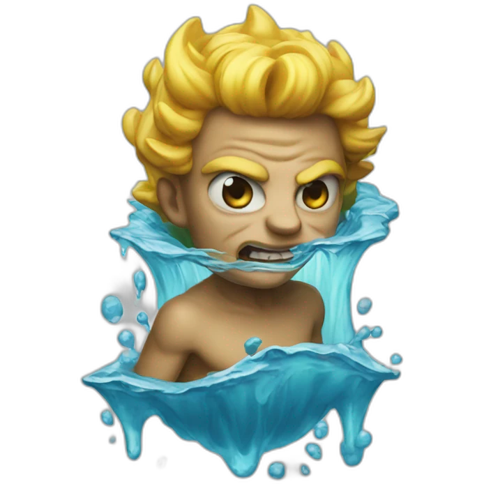 Démon water emoji