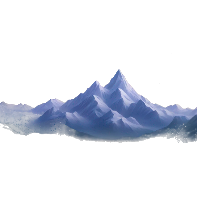 City of starlight In mountains emoji