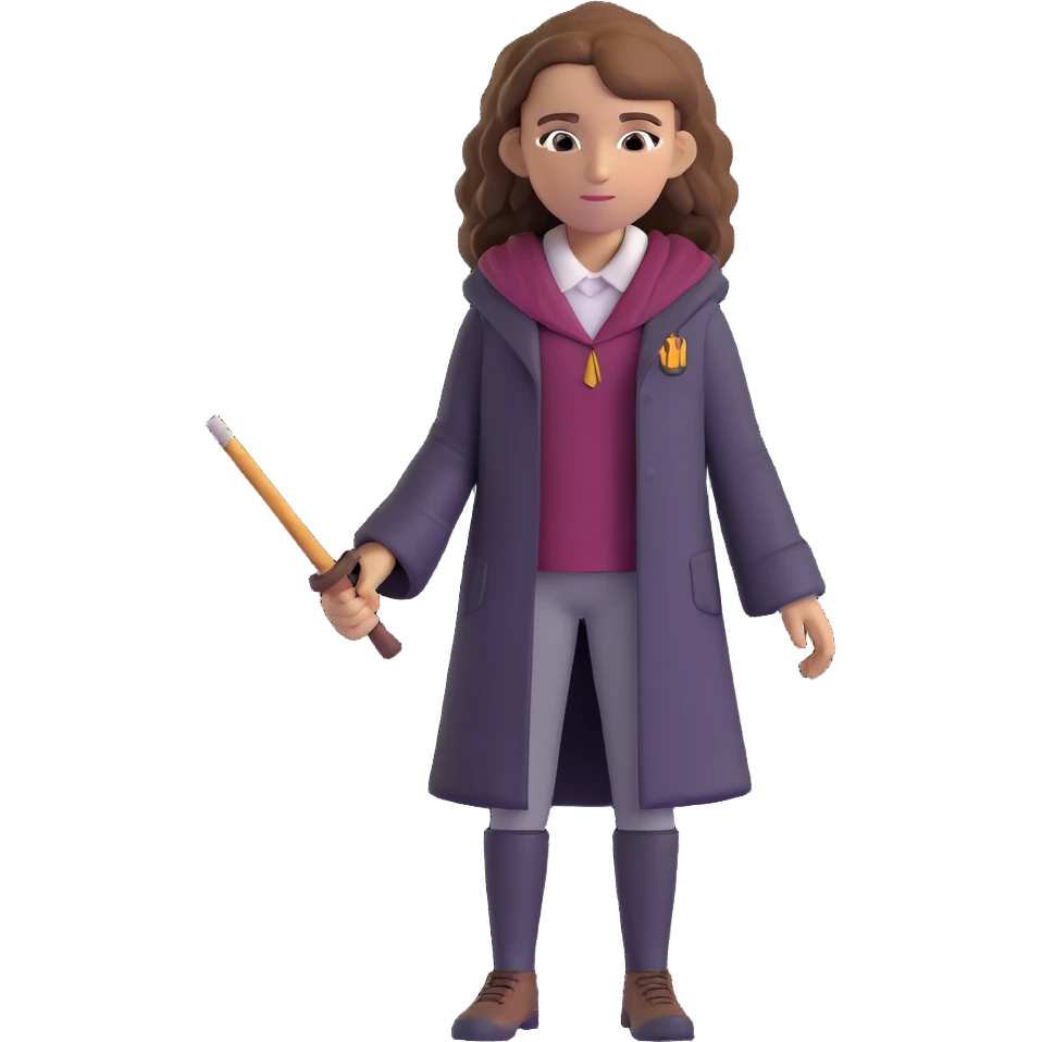 Hermione Granger from Harry Potter emoji