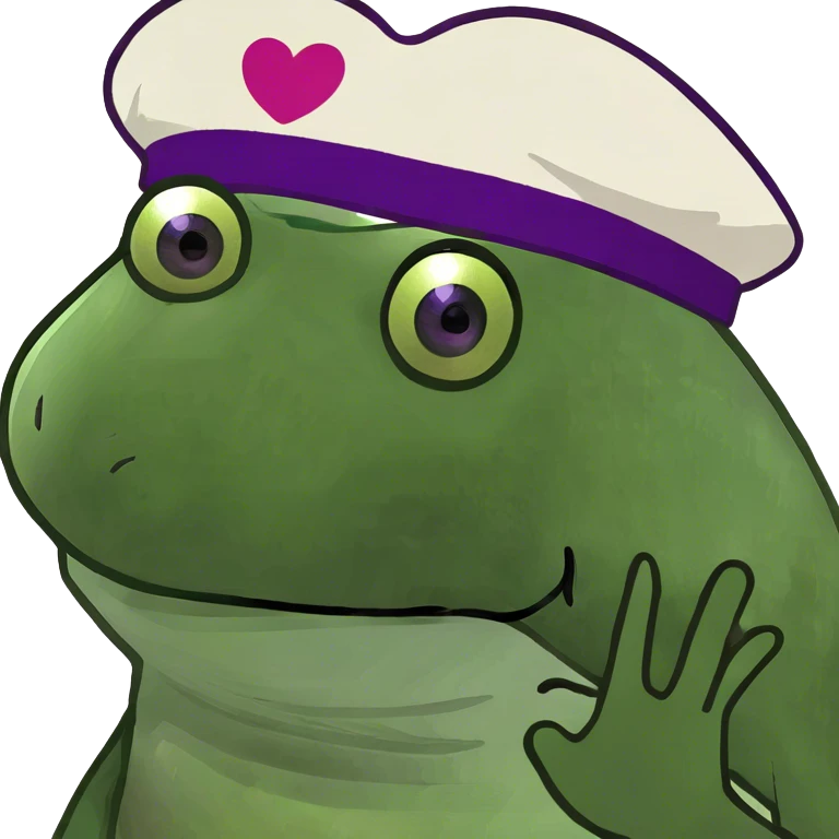 Eye inside Purple Heart emoji