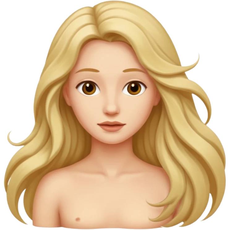 Naked women full view emoji