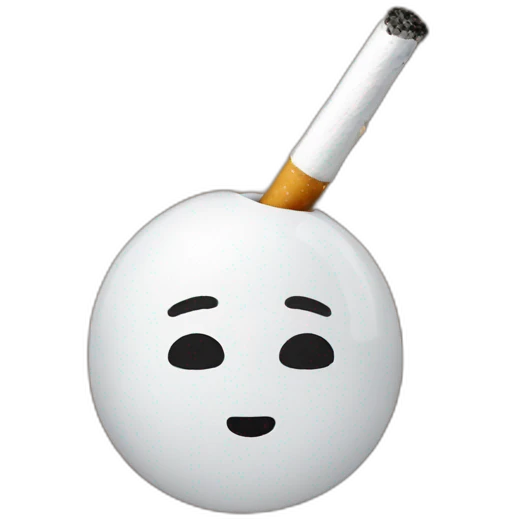 sam2pcs fume une cigarette  emoji