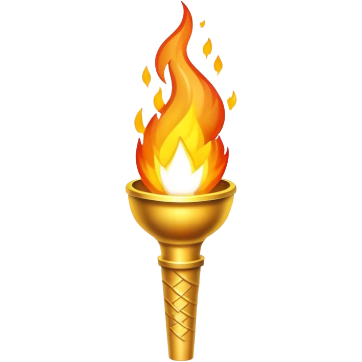 Olympic torch emoji emoji