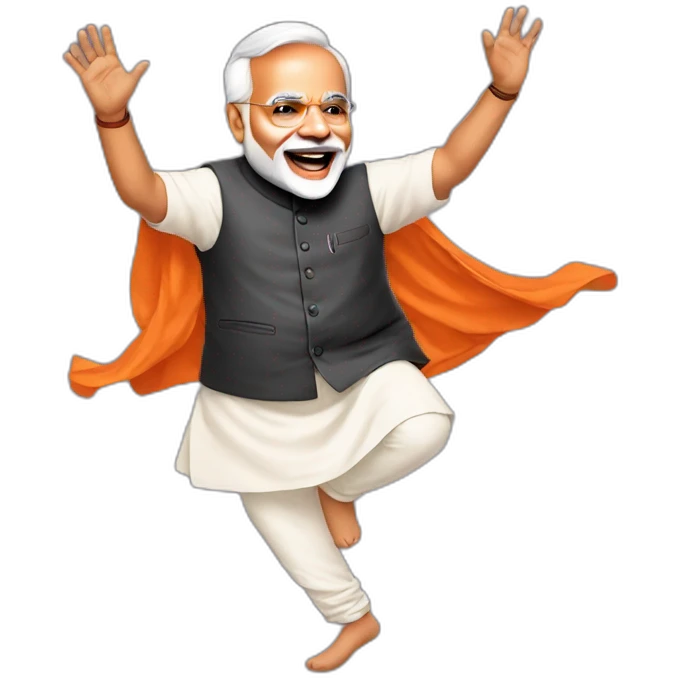Modi dance  emoji