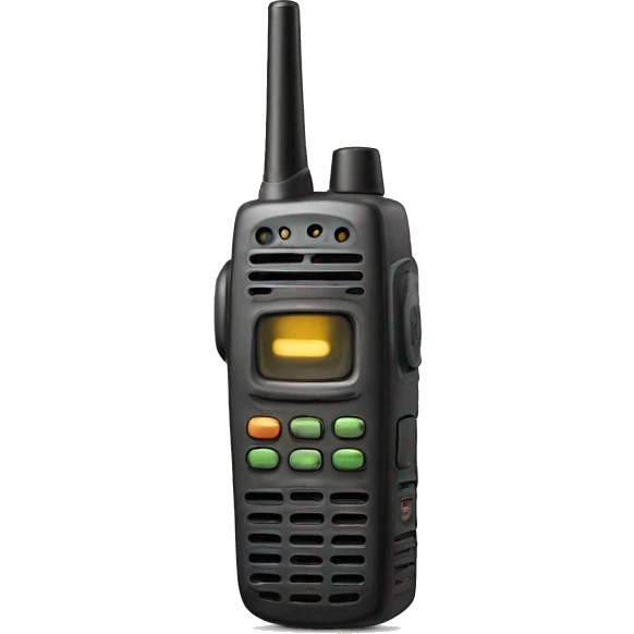 old school walkie talkie emoji