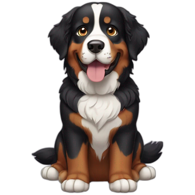 Bernese Dog emoji