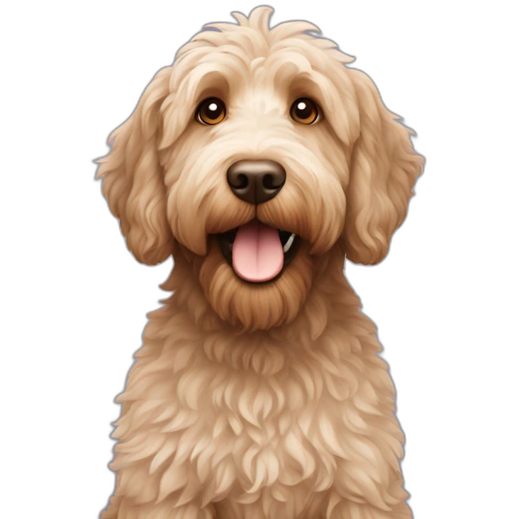 Australian labradoodle emoji