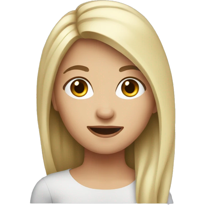 caucasian girl emoji