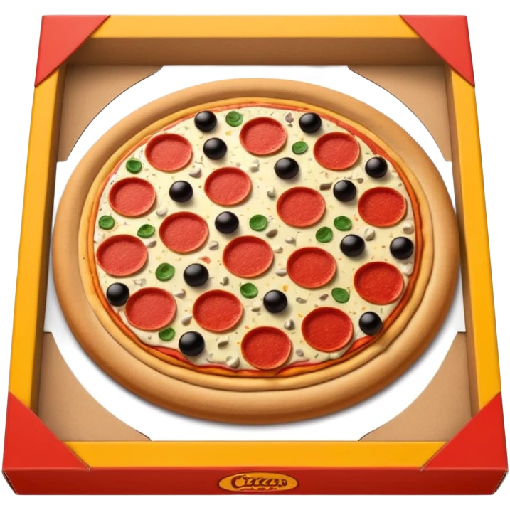 Little Caesar’s pizza box emoji