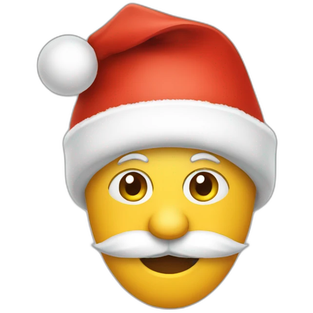 Christmas hat emoji