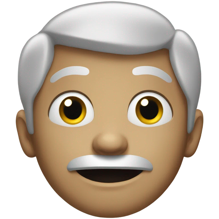 Laughing face with Igor eyes emoji