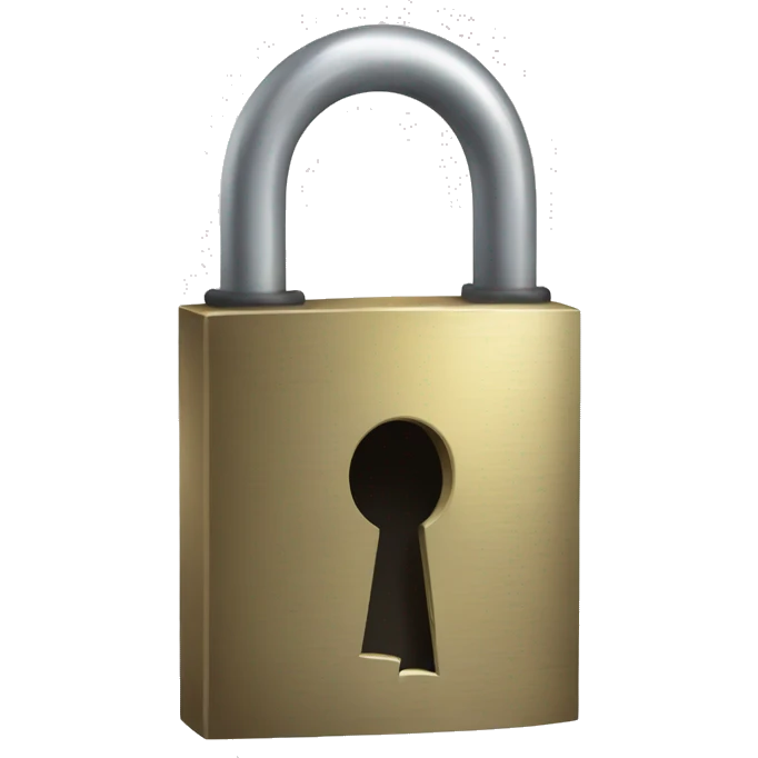 broken padlock emoji