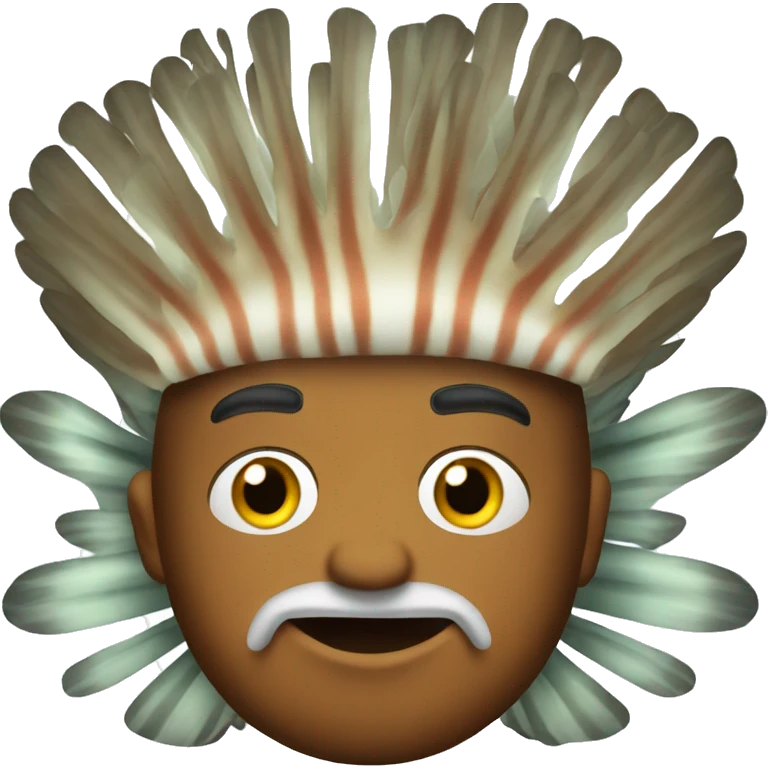 lionfish gentleman emoji