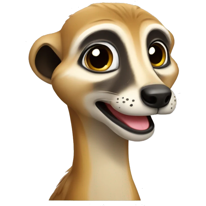 Suricate heureux emoji