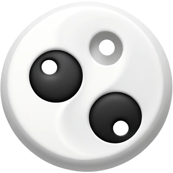 yin yang symbol emoji