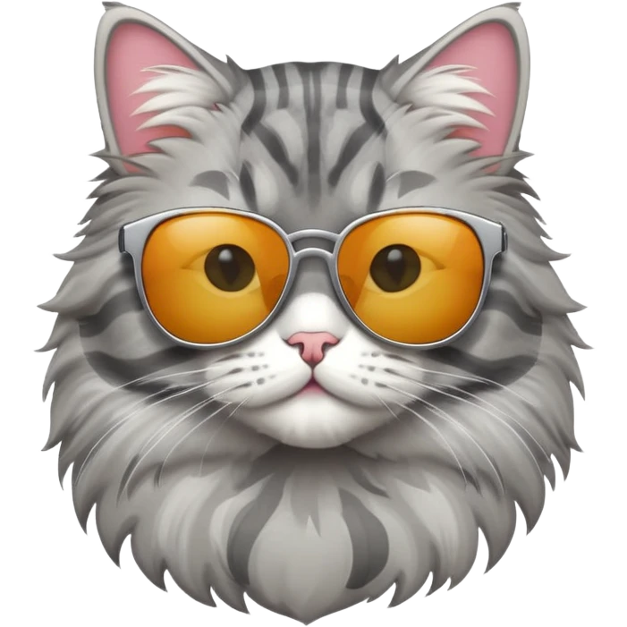 Cat wearing sunglasses emoji