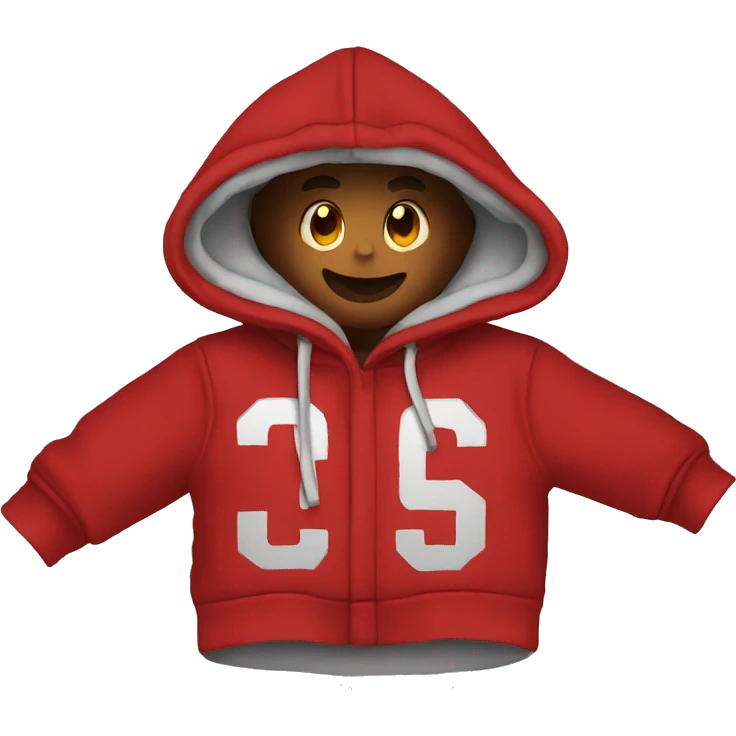hoodie RED emoji