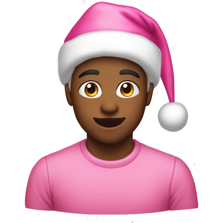 Pink Christmas  emoji