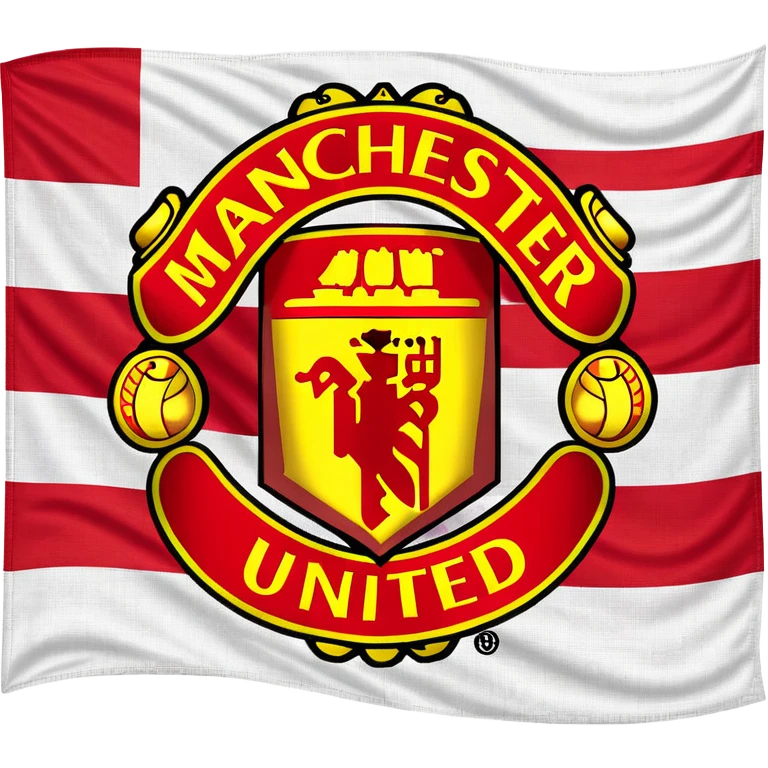 Manchester united flag emoji