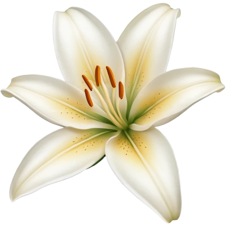 Lily flower emoji