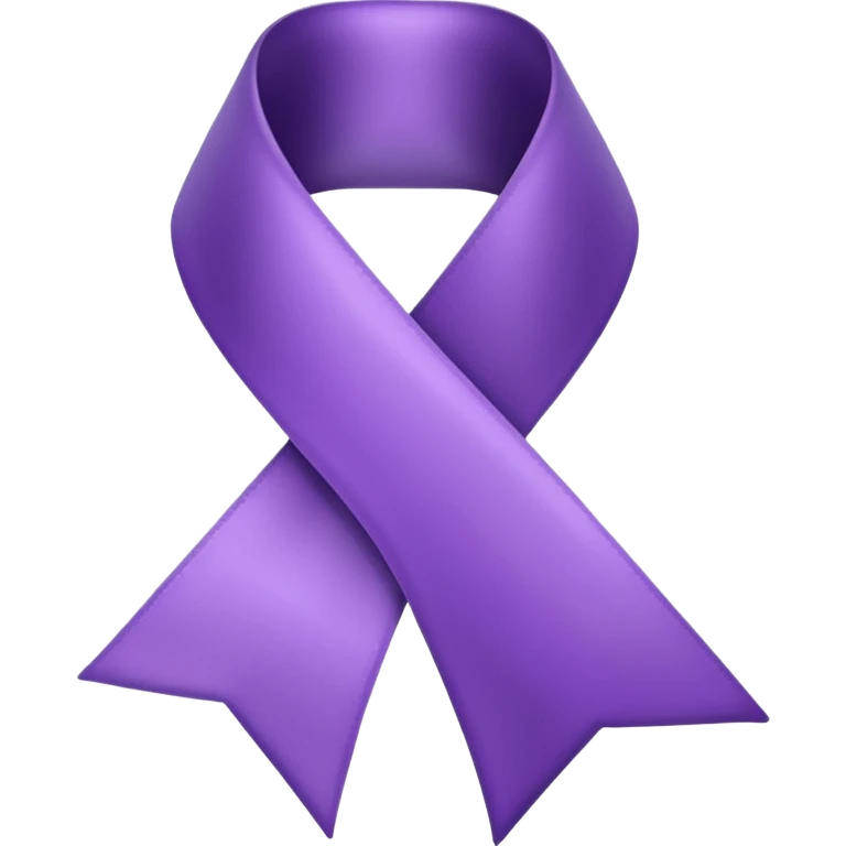 Purple Ribbon emoji