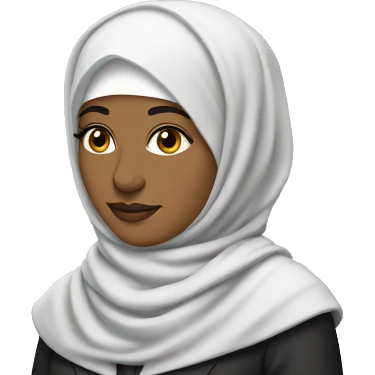Hijabi lawyer emoji