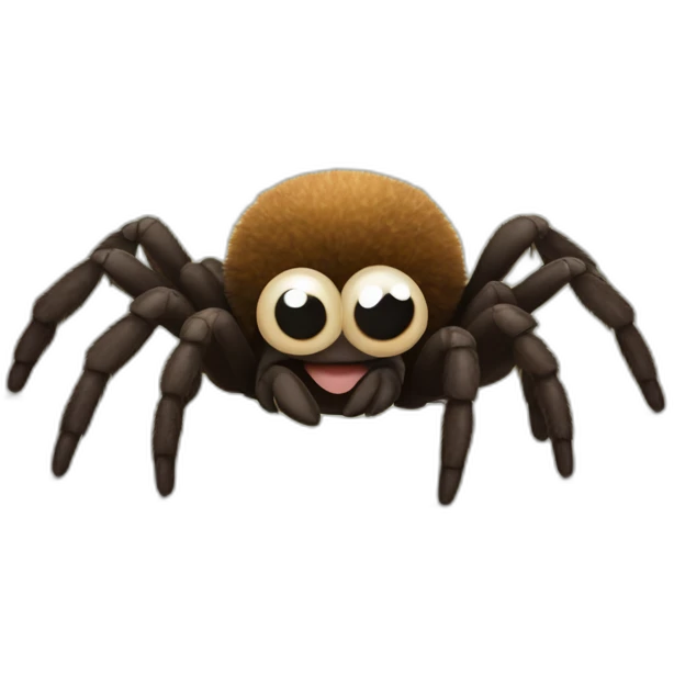 Cute little Chubby Tarantula  emoji