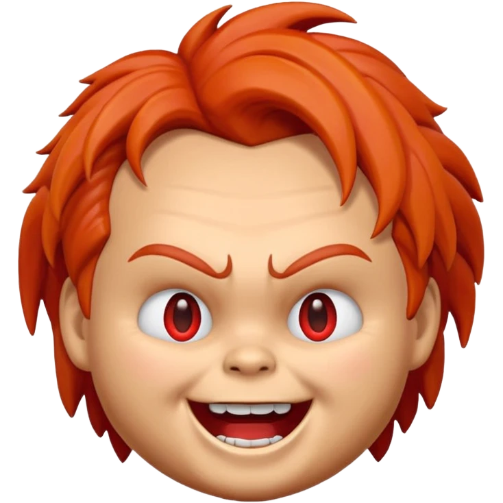 Un emojin de chuky emoji