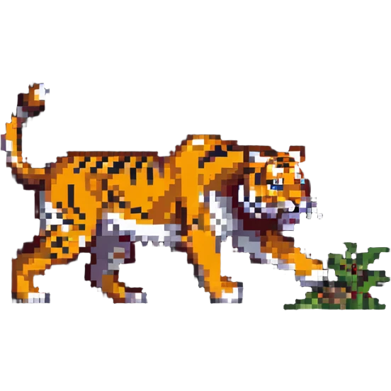 tiger prowling emoji