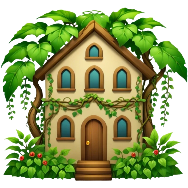 House in jungle emoji