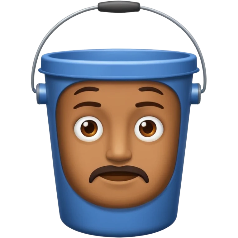 Pail on a brown man (Brud from sprunki) emoji
