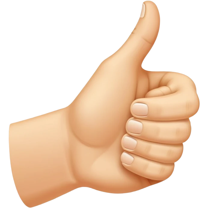 thumbs up emoji